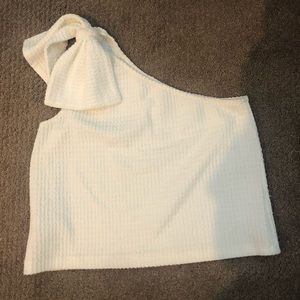 Club Monaco One shoulder tank